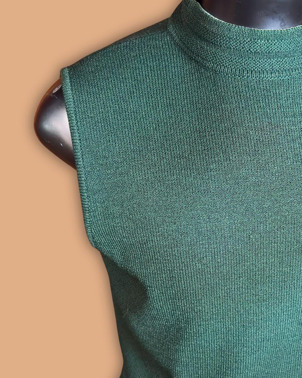 St. John Collection by Marie Gray Evergreen Mockneck Tank