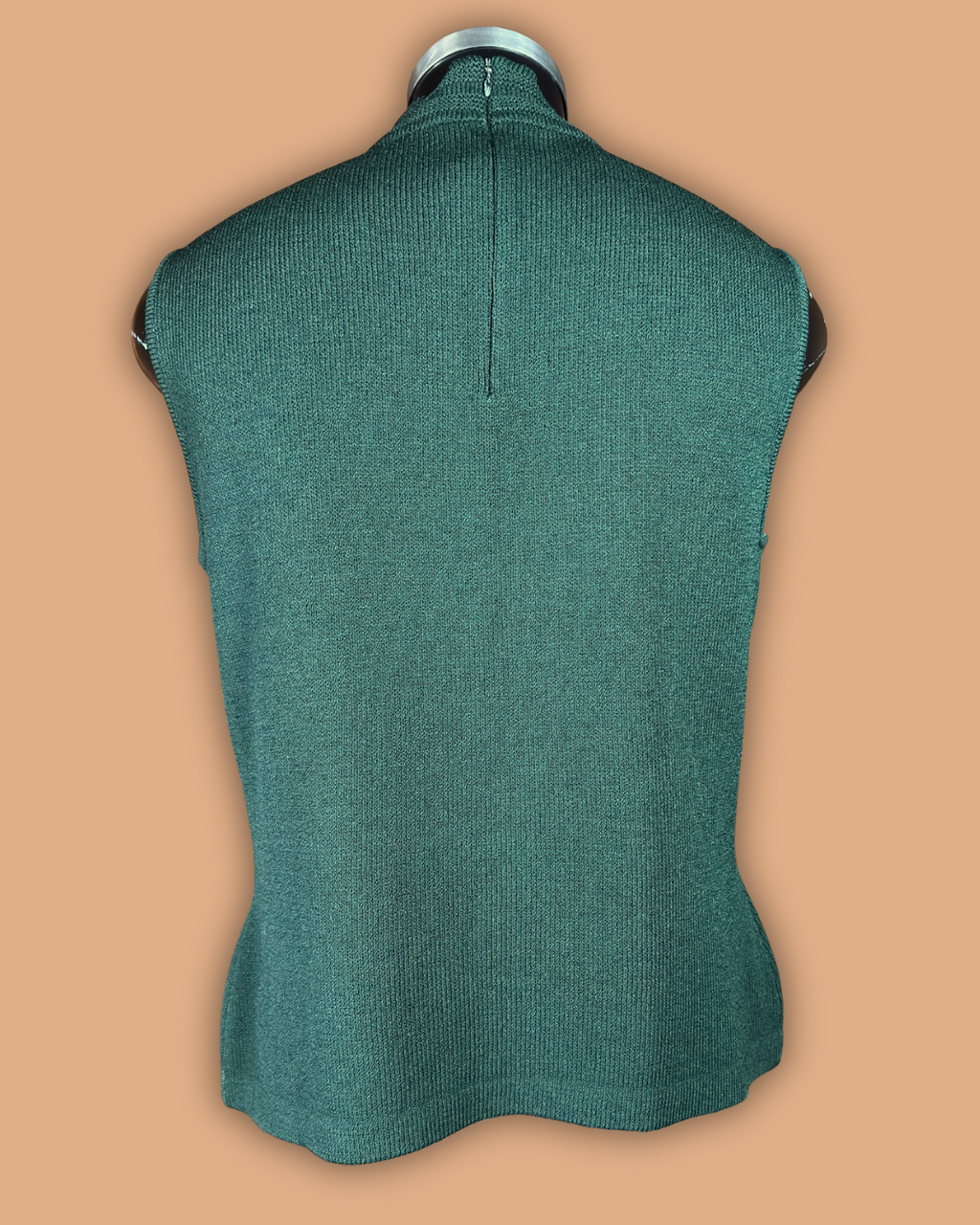 St. John Collection by Marie Gray Evergreen Mockneck Tank